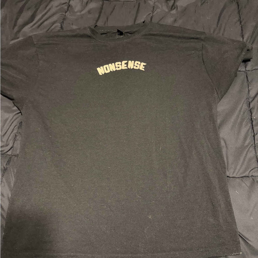 Nonsense Black Short Sleeve Tee
